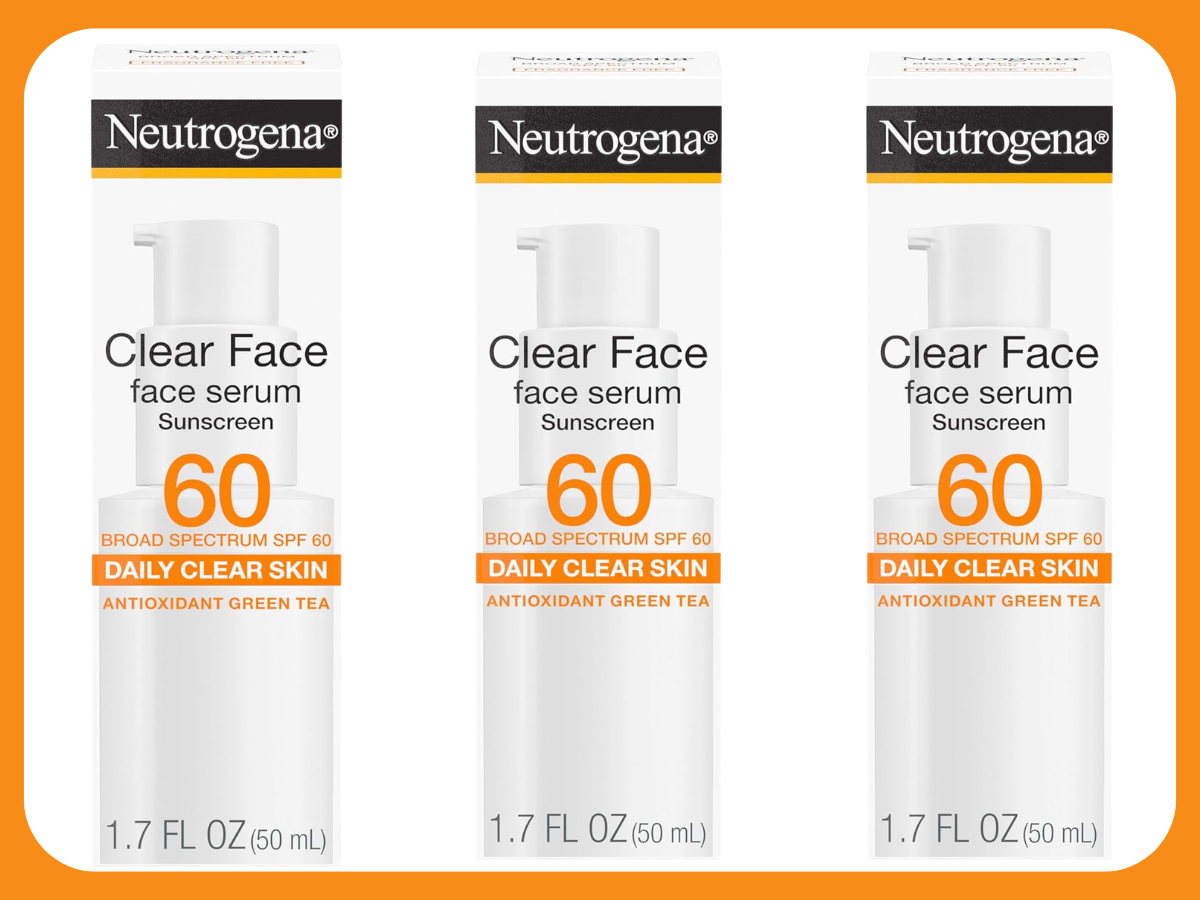neutrogenaclearface neutrogena sunscreen