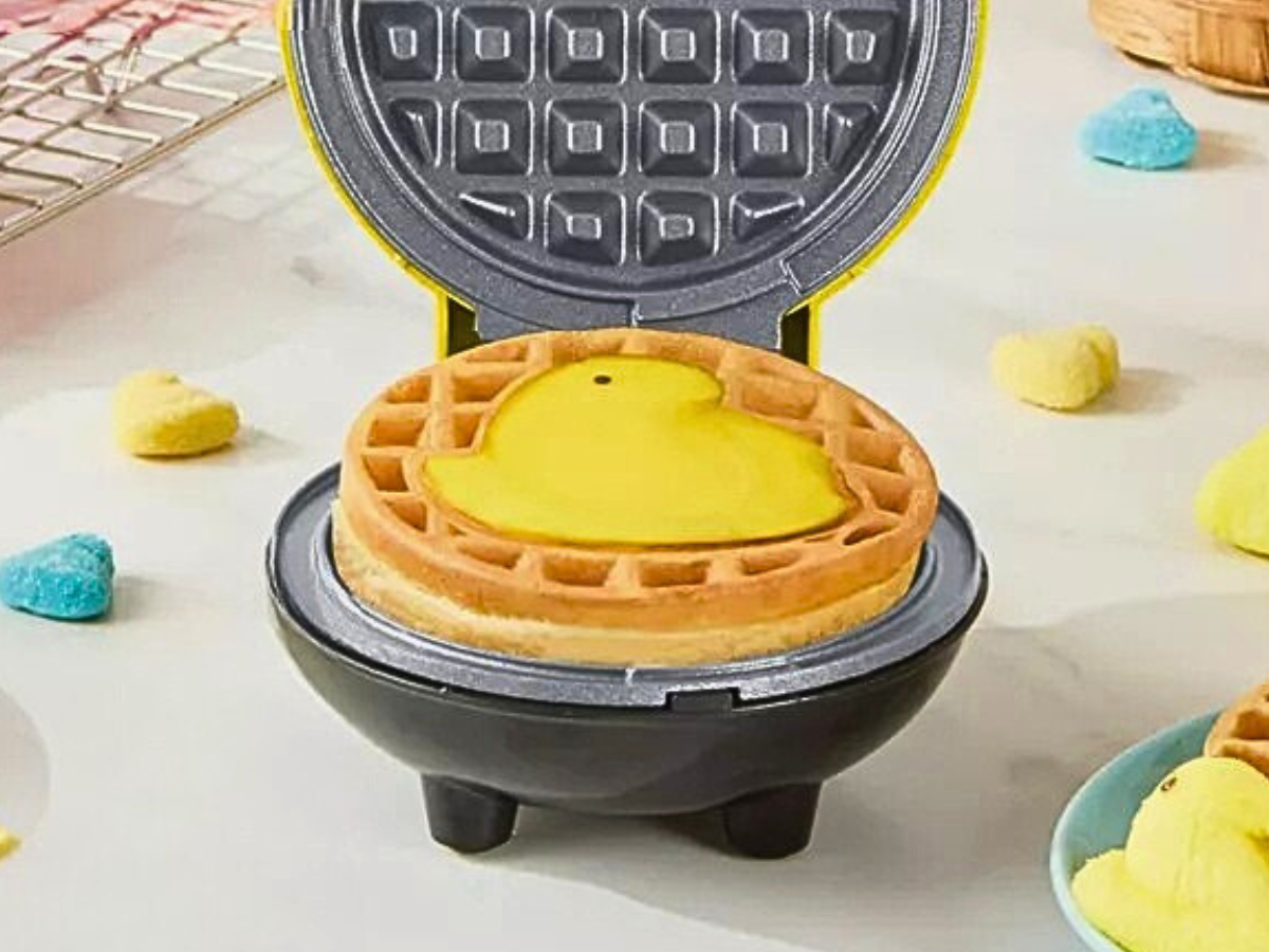 peep waffle maker