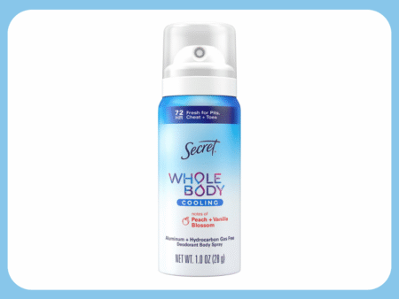 secret deodorant spray