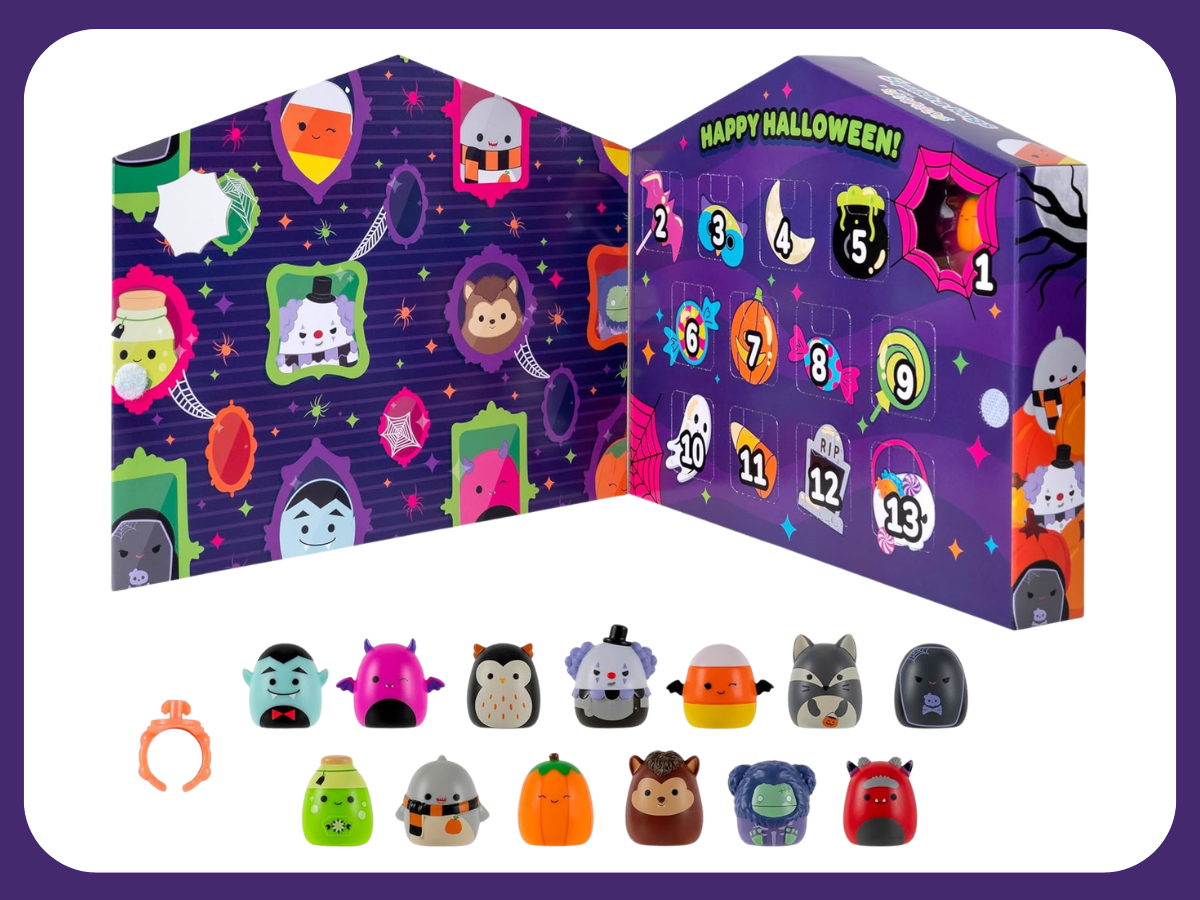 squish halloween calendar