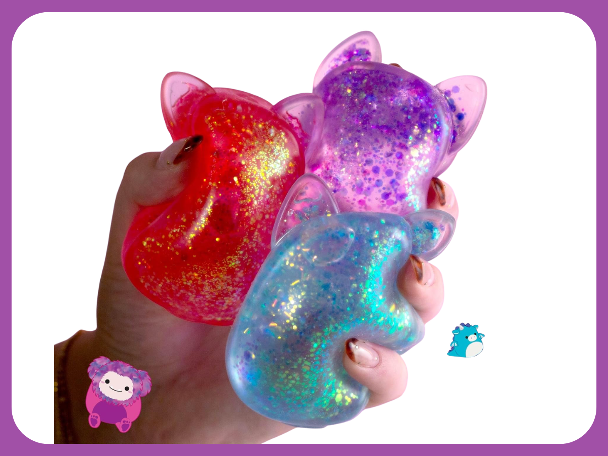 squishmallow glitter gel