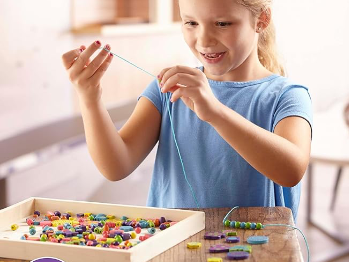 Melissa and Doug wooden jewelry