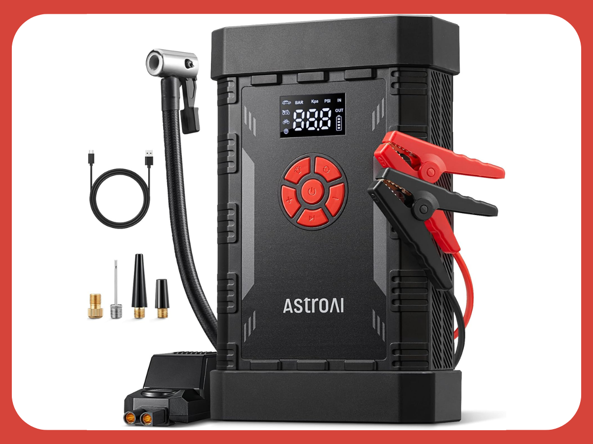 AstroAl A30 Jump Starter with Air Compressor