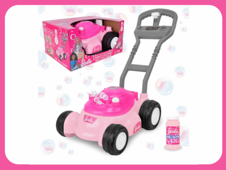 Barbie bubble mower