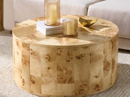 Better Homes & Gardens Burlwood Round Coffee Table