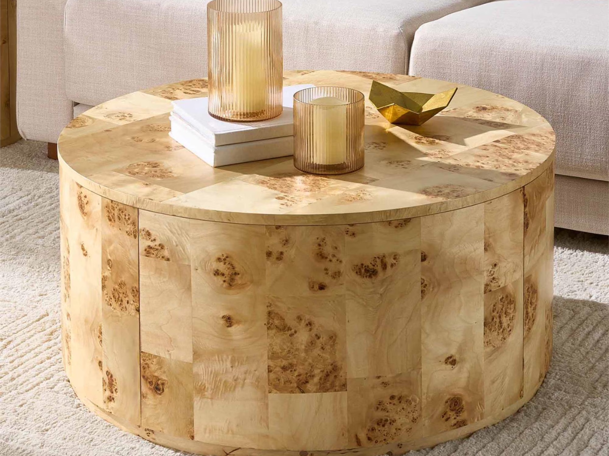 Better Homes & Gardens Burlwood Round Coffee Table