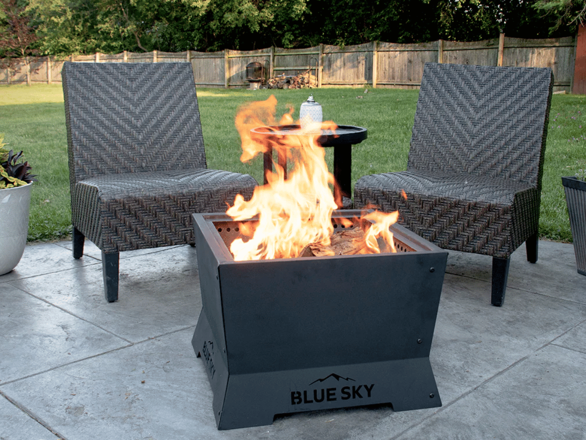 Blue Sky Fire Pit