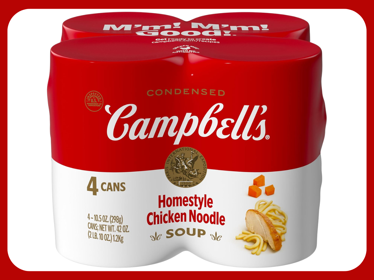 CAMPBELL'S HOMESTYLE CHICKEN NOODLE SOUP CAMPBELL'S HOMESTYLE CHICKEN NOODLE SOUP