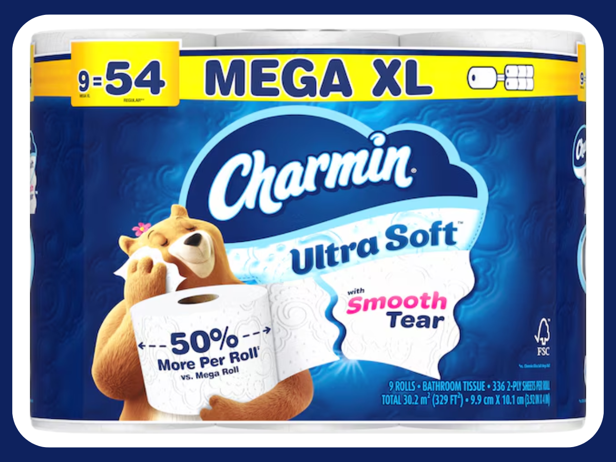 CHARMIN ULTRA SOFT TOILET PAPER CHARMIN ULTRA SOFT TOILET PAPER