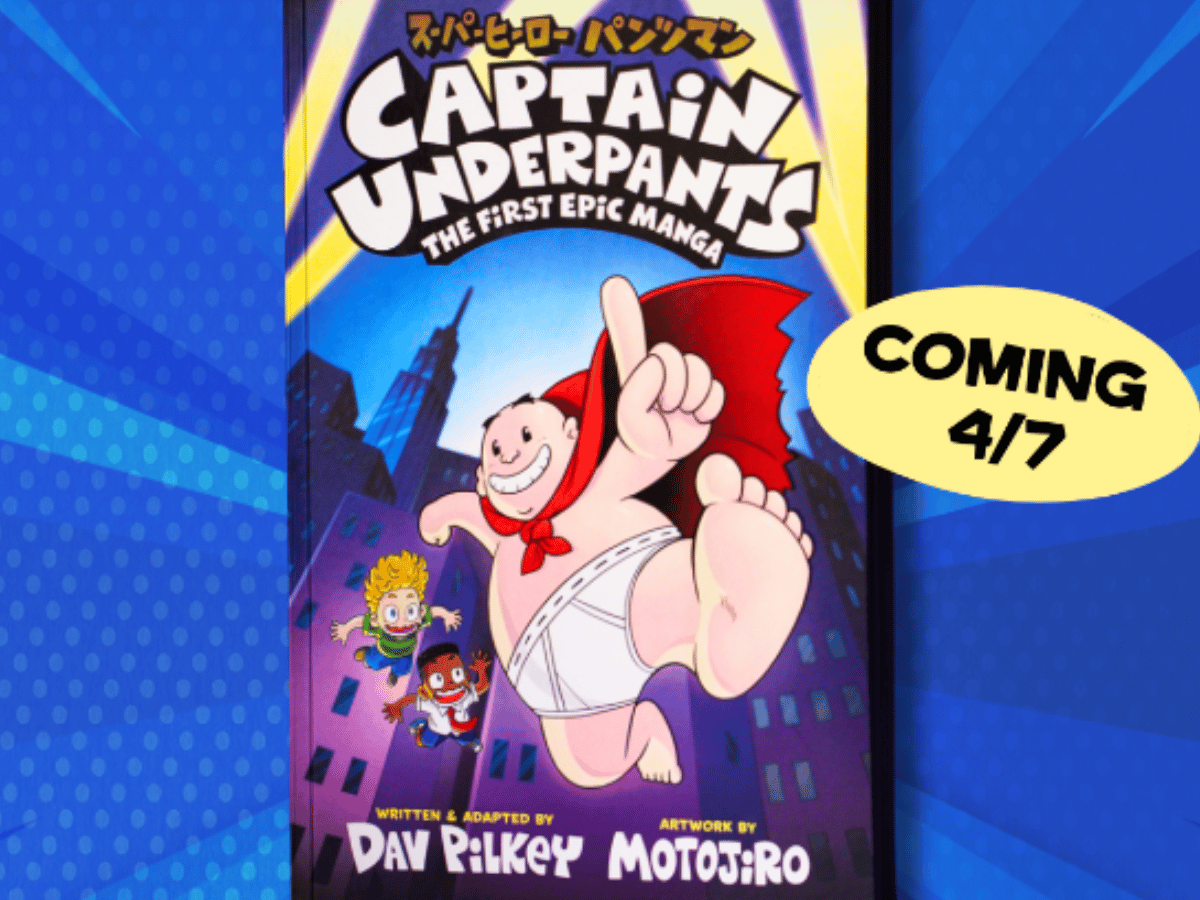 Captain Underpants First Manga