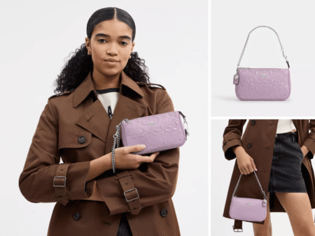 Coach Nolita Embossed Violet