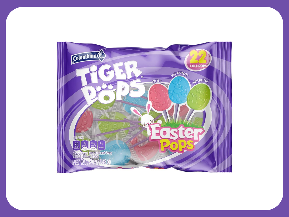 Colombina Tiger Easter Pops 