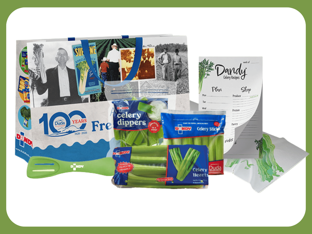 2026 Celery-brating 100 Years Giveaway! 100 Winners get a Prize Package!