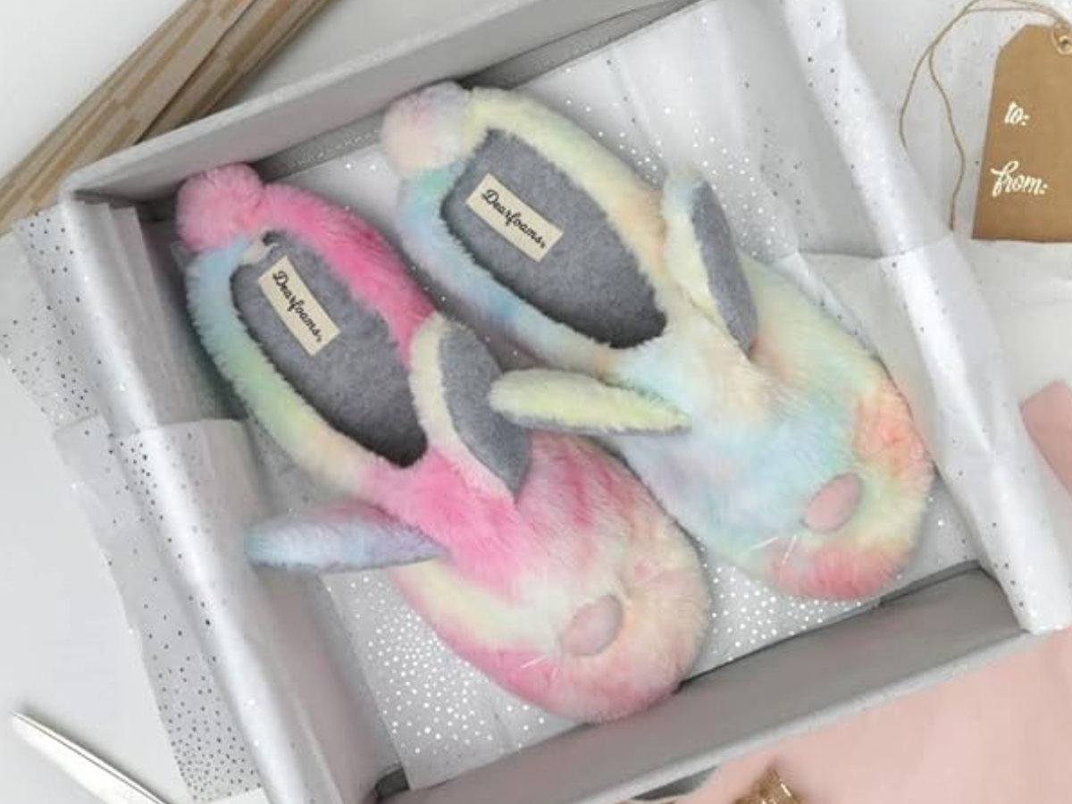 Dearfoams Easter Bunny Women's Slippers