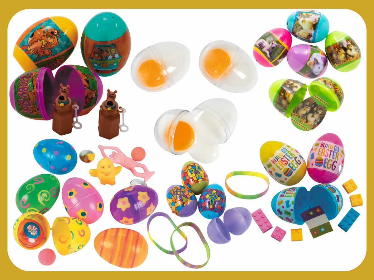 Filled easter eggs Filled easter eggs