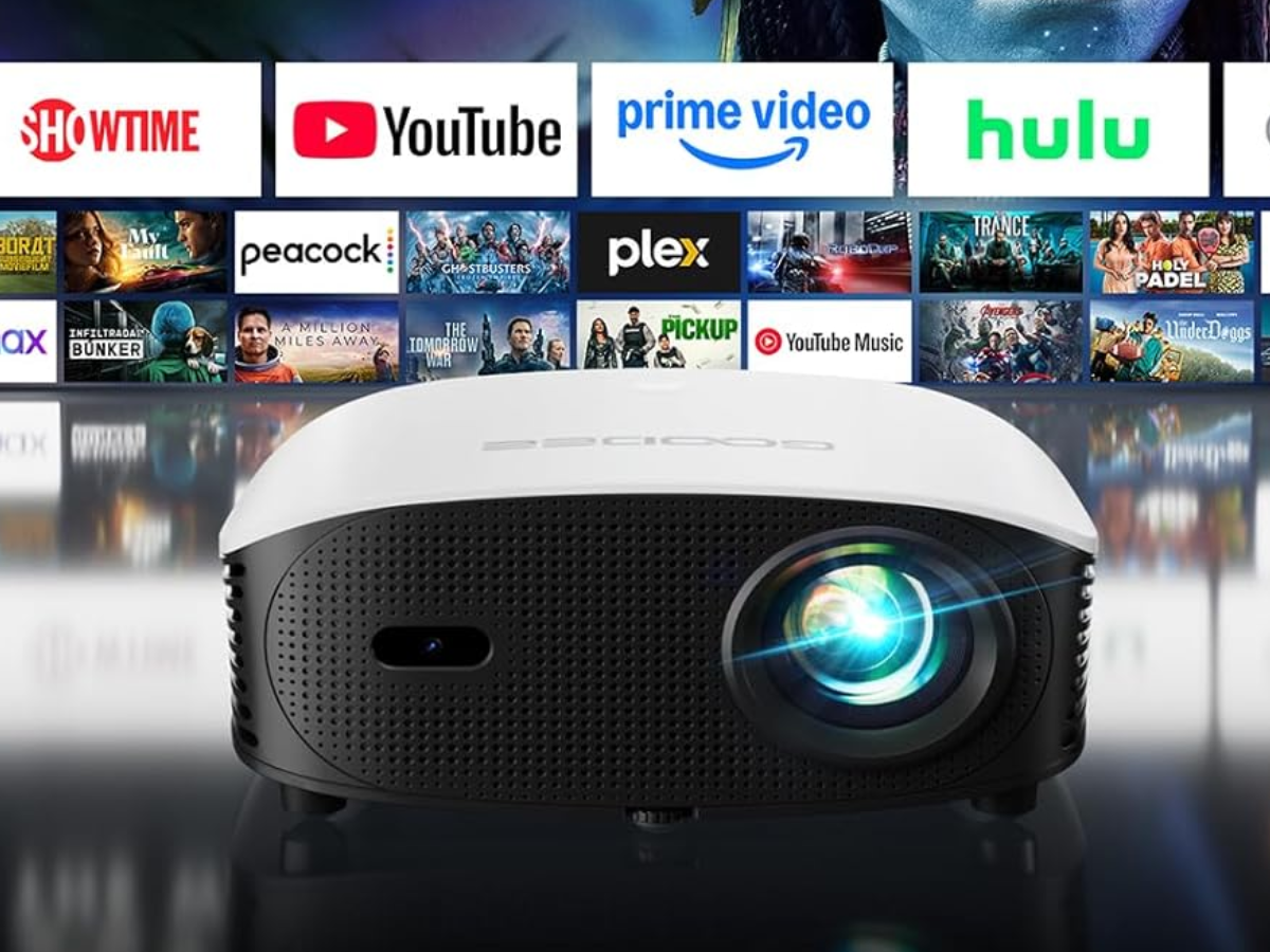 GooDee Smart Mini Projector with WiFi and Bluetooth GooDee Smart Mini Projector with WiFi and Bluetooth
