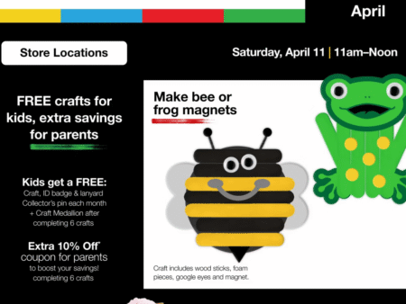 Kids April Event at JCP
