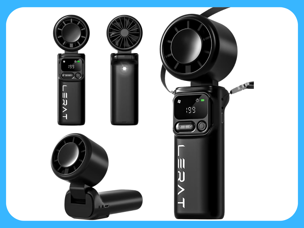 Lerat Portable Handheld Turbo Fan Lerat Portable Handheld Turbo Fan