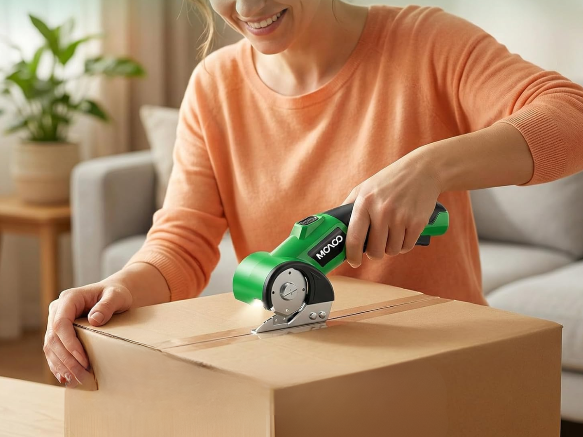 MOAOO Rechargeable Cordless Electric Scissors