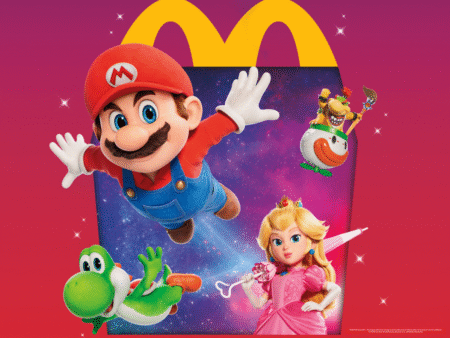 McDonald's The Super Mario Galaxy Movie Happy Meal