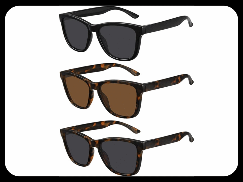 Polarized Sunglasses 3-Pack Just Reg.
