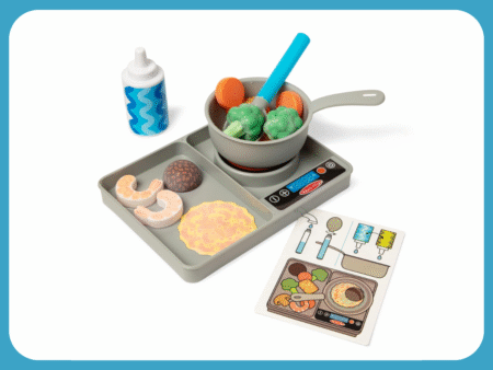 Melissa and Doug stove set