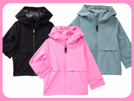 Ozark Trail Toddler Rain Jacket with Hood