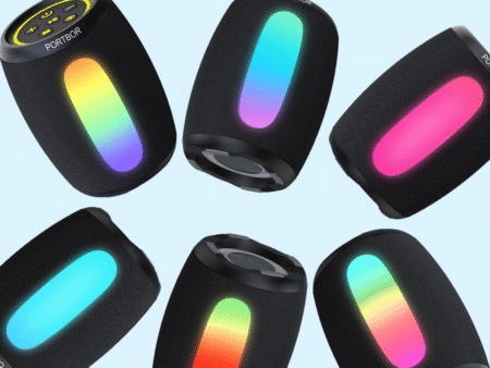 Portbor Portable Bluetooth Wireless Speaker