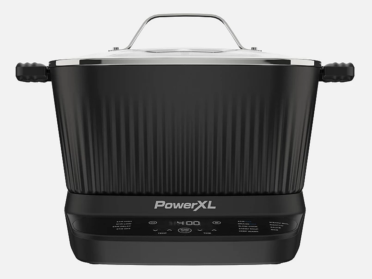 PowerXL StirMax 7 5 qt Diamond Ceramic Nonstick Coating Multi Cooker
