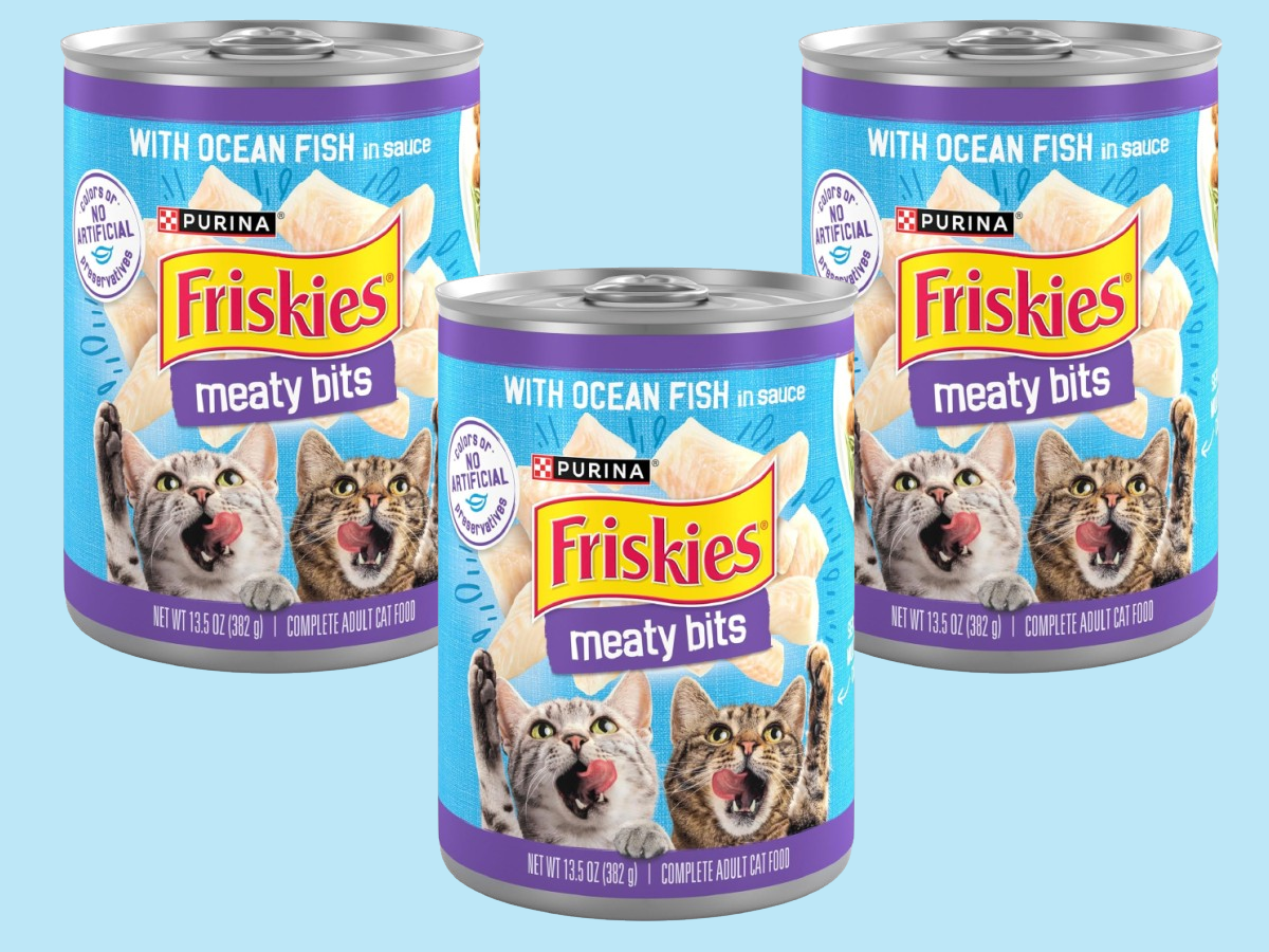 Purina Friskies Meaty Bits with Ocean Fish