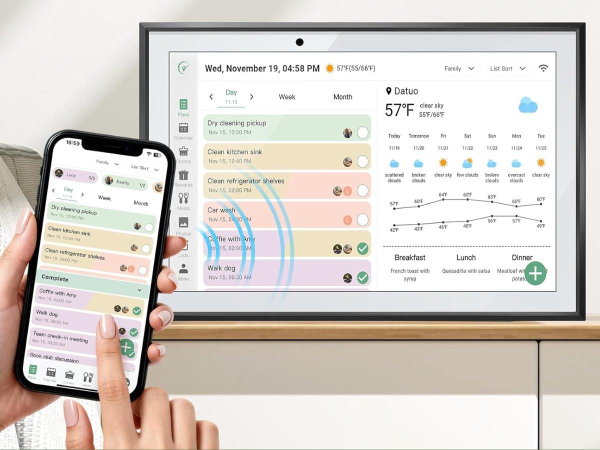 RROSKY WiFi Digital Calendar