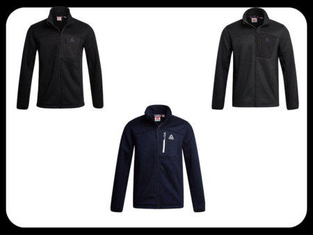 Reebok Men's Textured Fleece Jacket