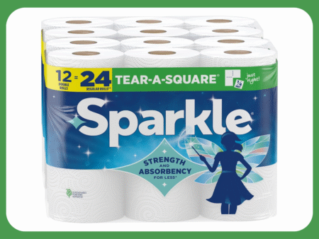 Sparkle paper towels