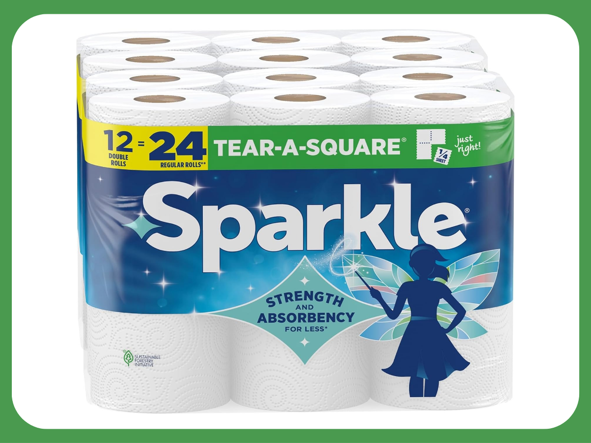 Sparkle paper towels 