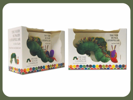 The Very Hungry Caterpillar Board Book and Plush