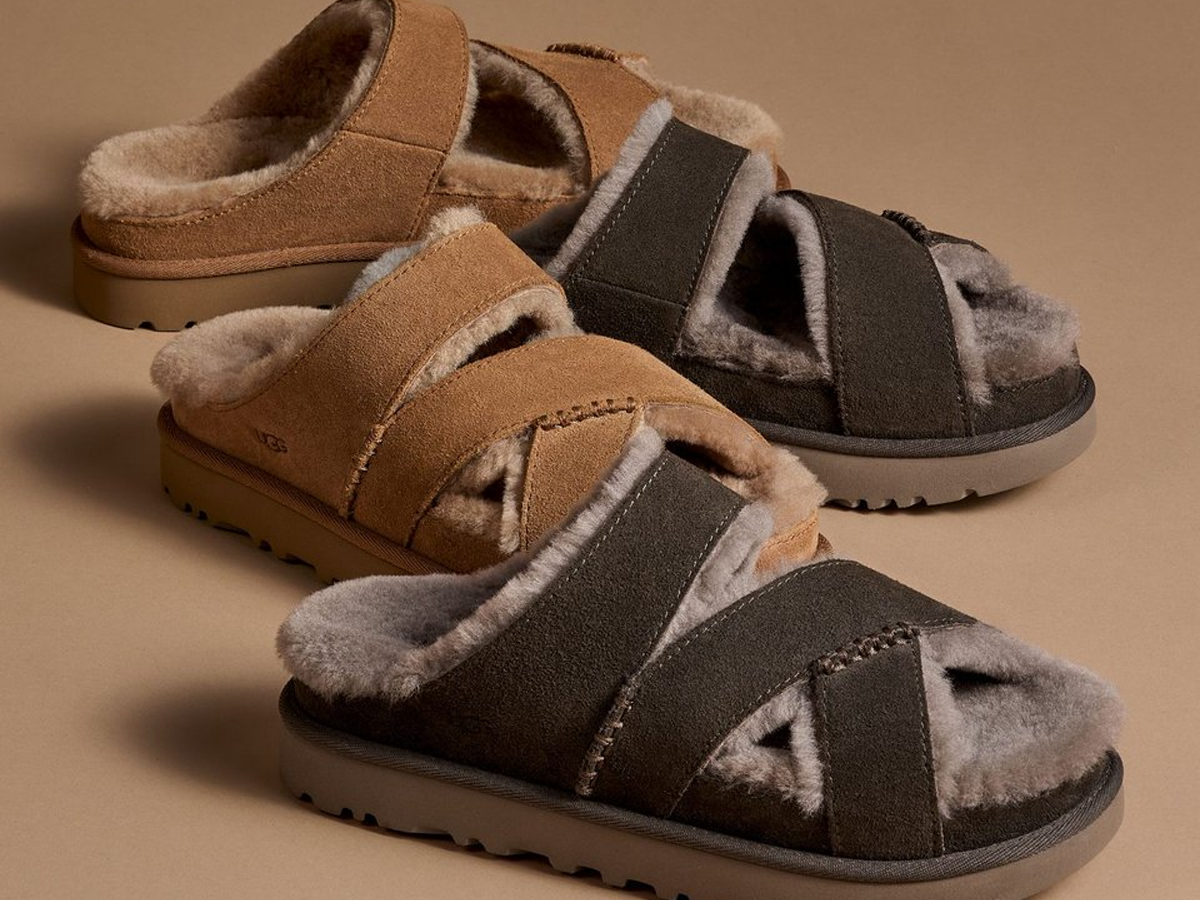 UGG Women's Greenport Cross Strap Slide