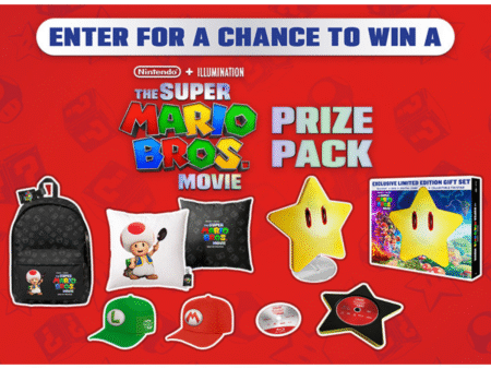 Universal at Home Super Mario Bros Power Up Sweepstakes