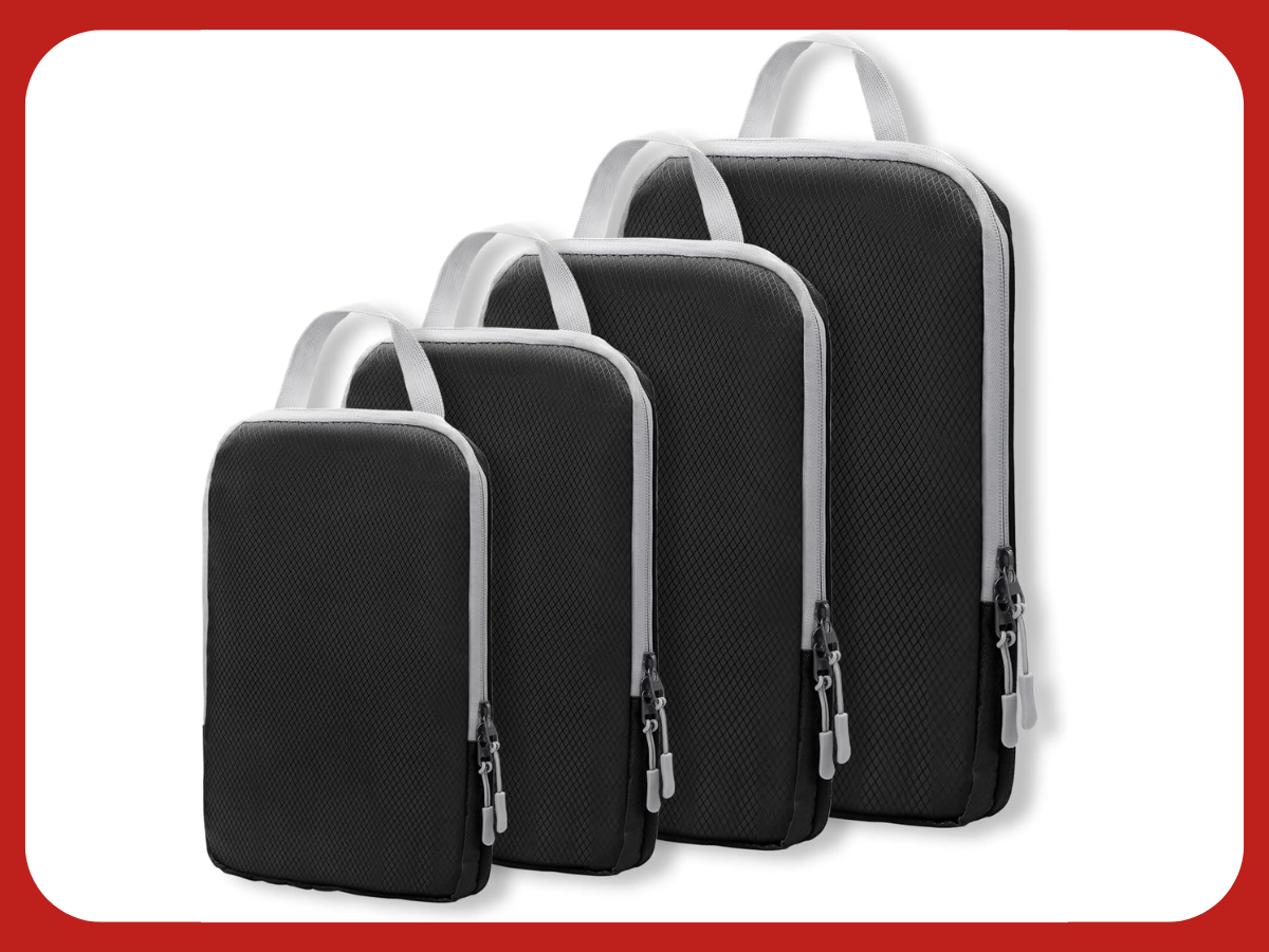 WOOMADA Compression Packing Cubes 4 Pack