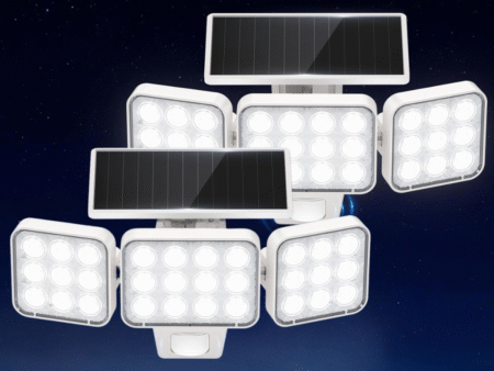 WdtPro Solar Lights Outdoor Motion Sensor 2 Pack