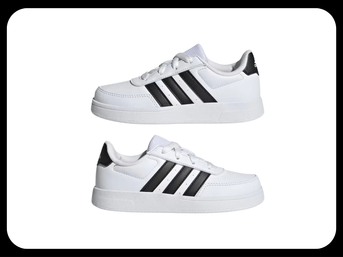 adidas kids Breaknet Lifestyle Court Lace Shoes 