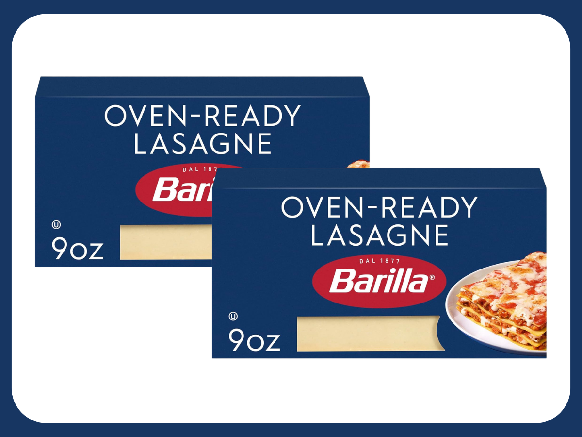 barilla lasagna
