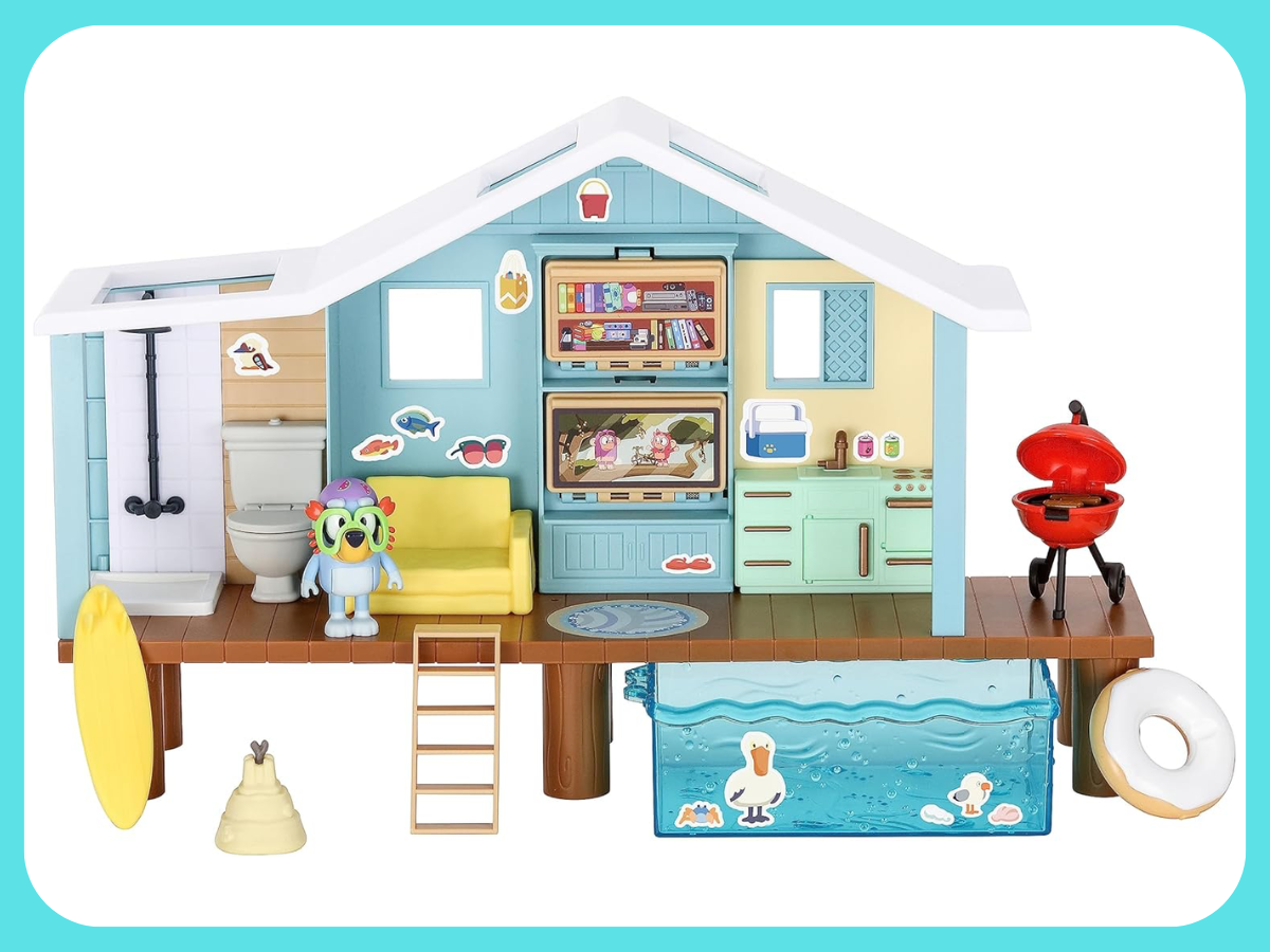 bluey beach playset bluey beach playset