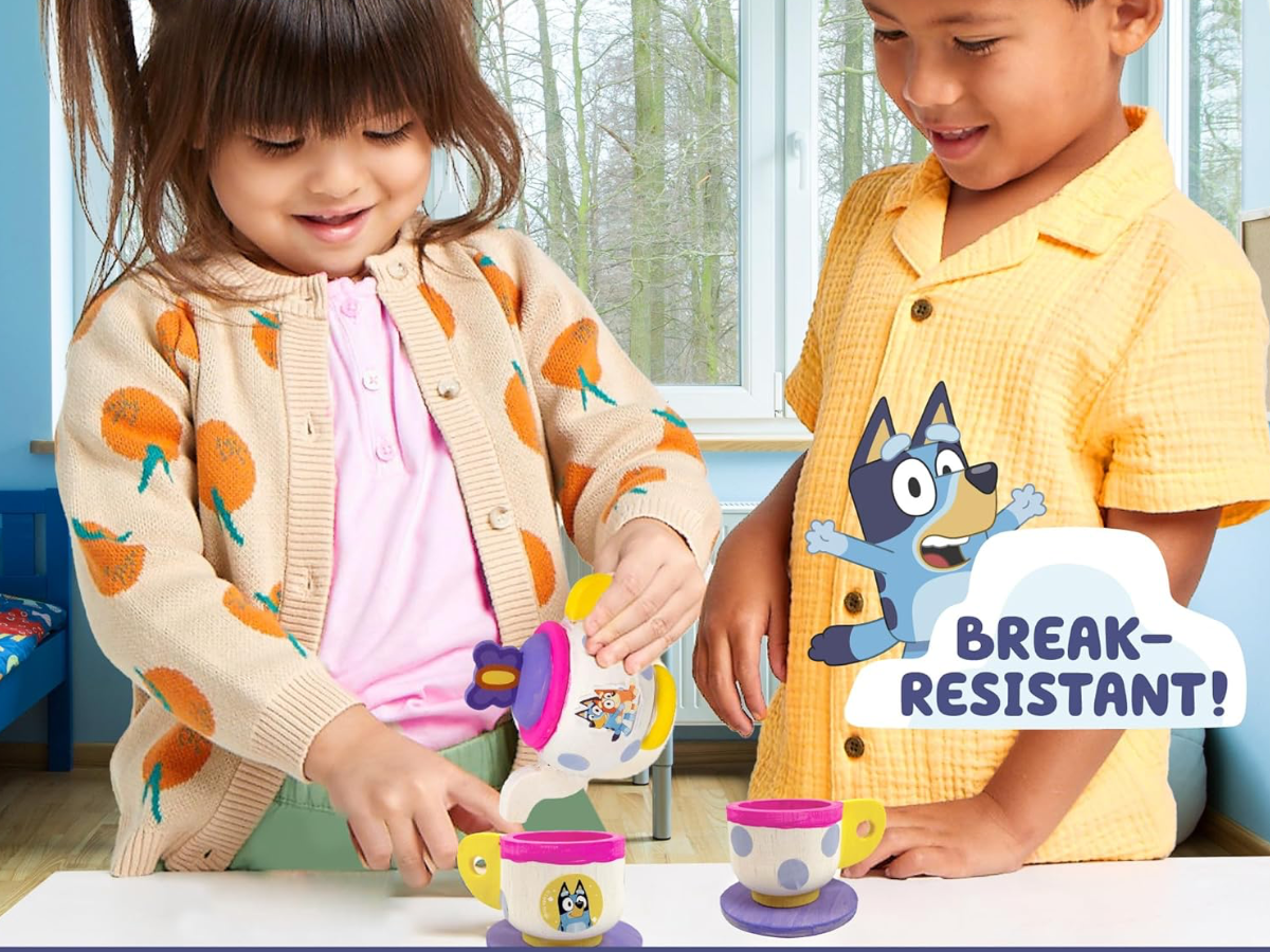 bluey tea set
