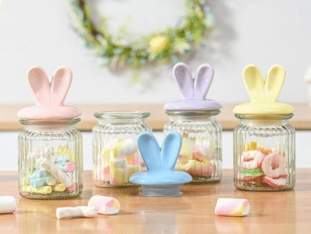 bunny ear decor jars amazon
