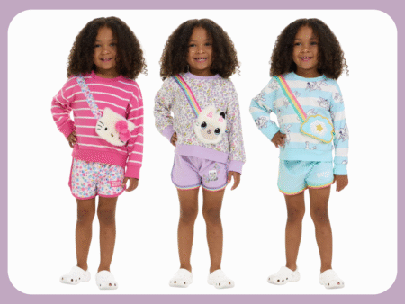 character sweatshirts shorts sets sams club for girls