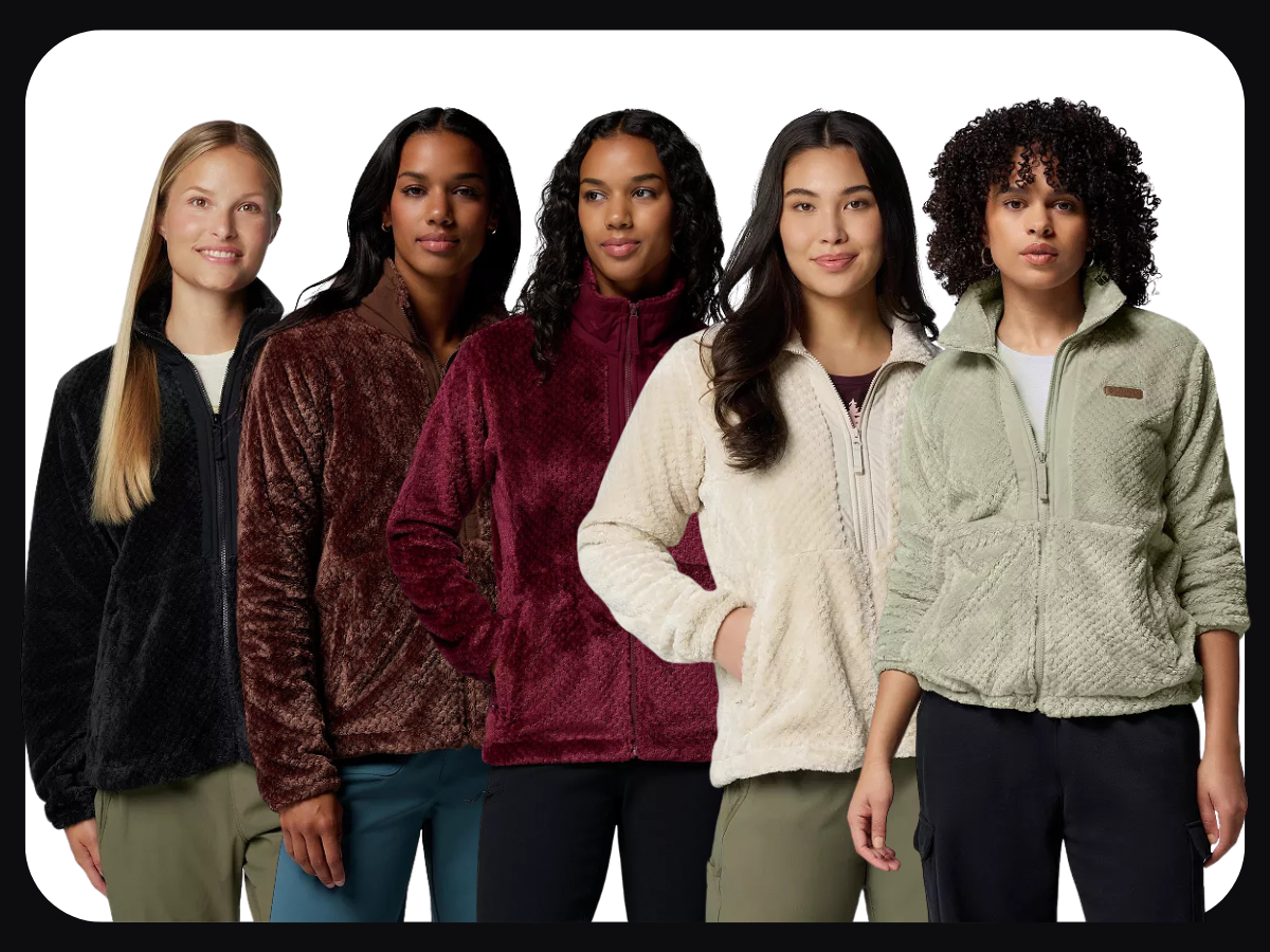 columbia fire side full zip