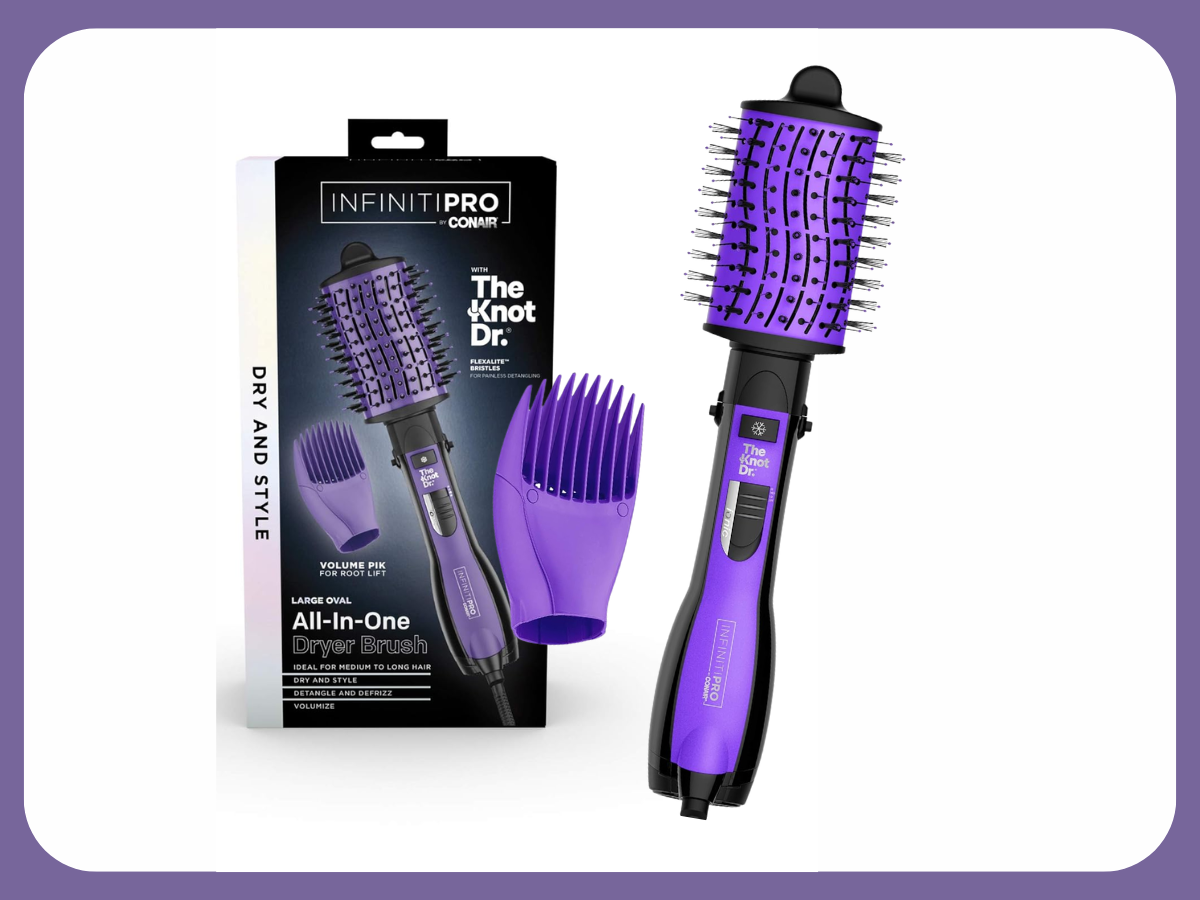 conair hair drying brush