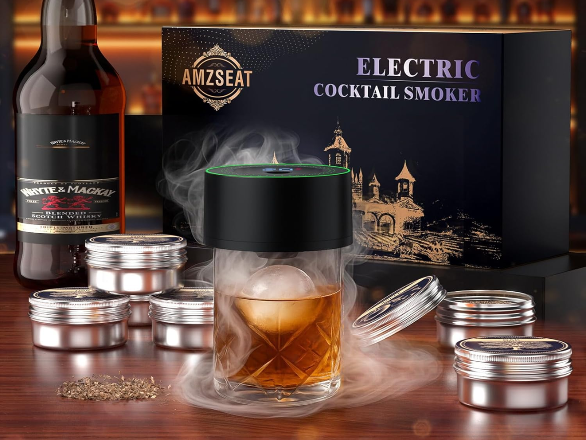electric whiskey smoker kit