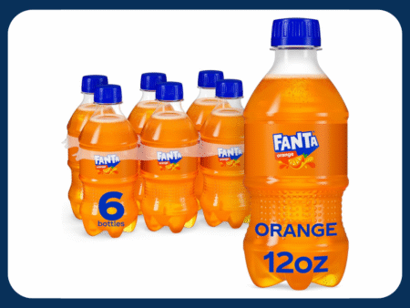 fanta bottles 6 pack orange