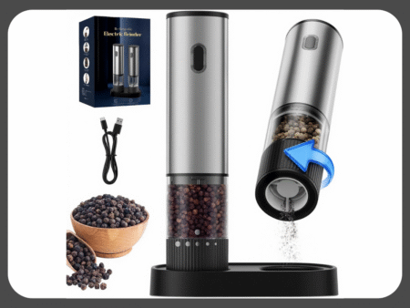 gofuch Electric Salt and Pepper Grinder Set